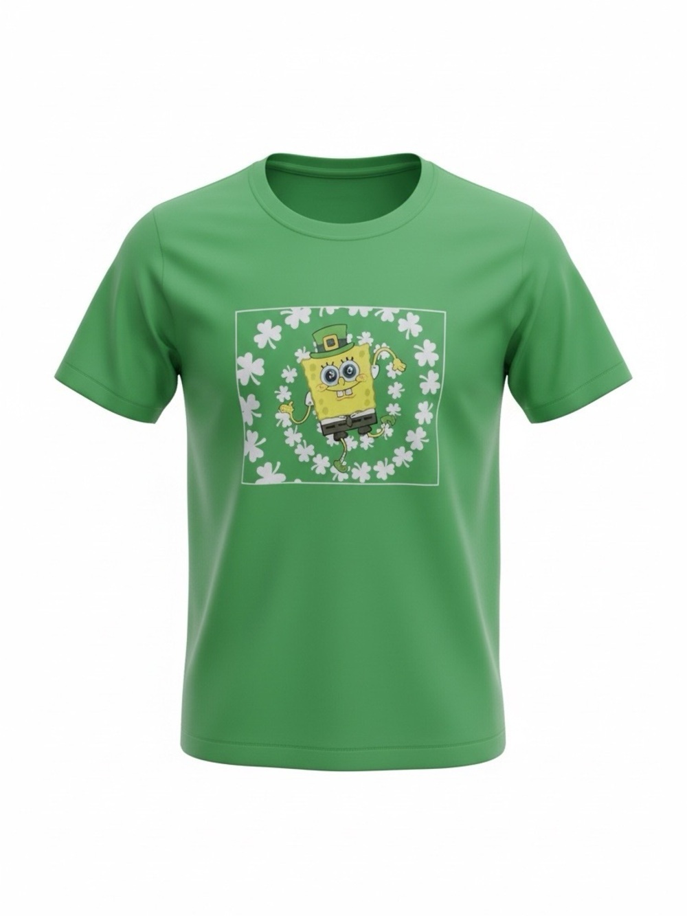 Nickelodeon SpongeBob St. Patrick’s Day graphic tee 🍀💚